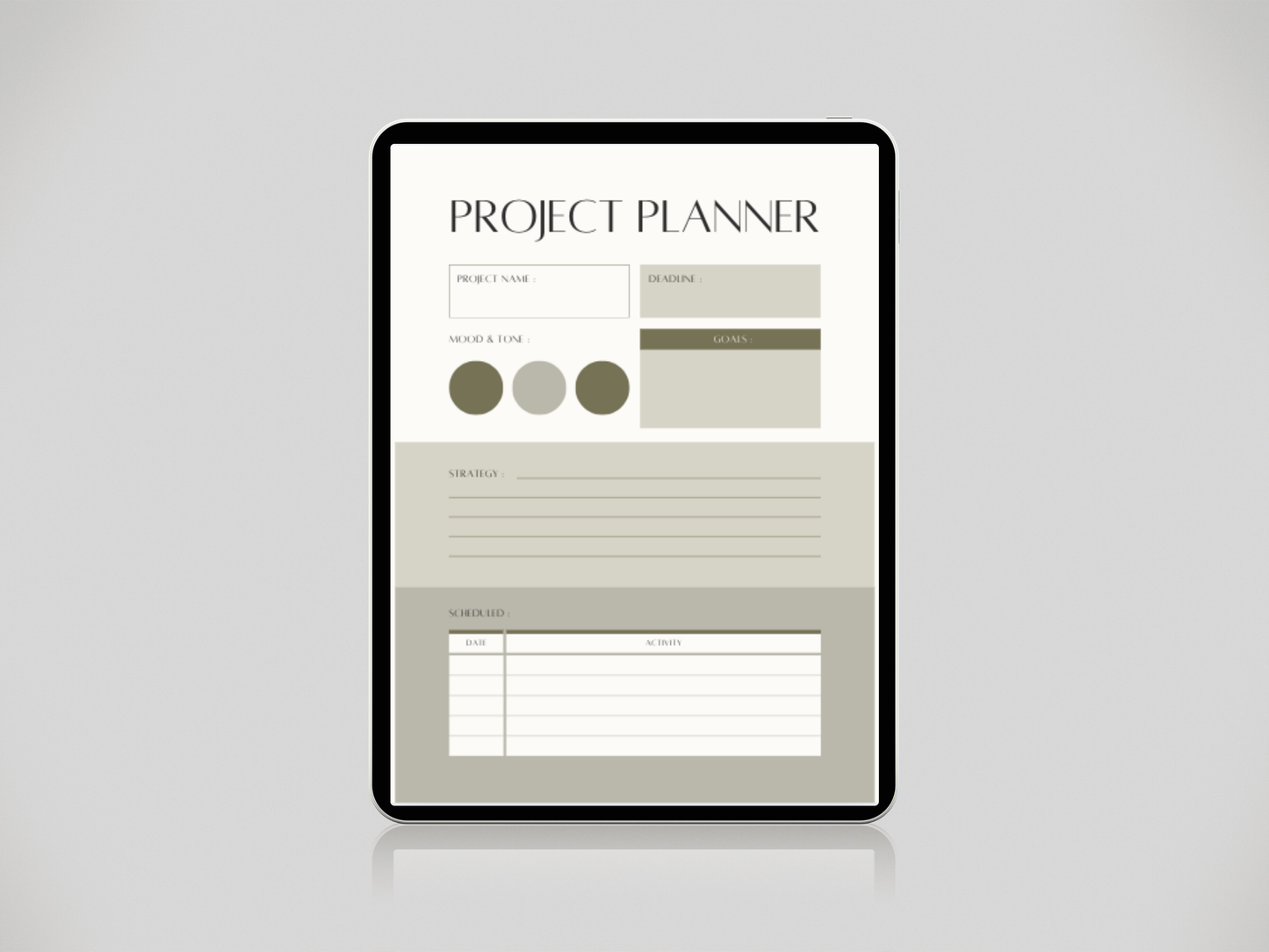 Home Management Planner