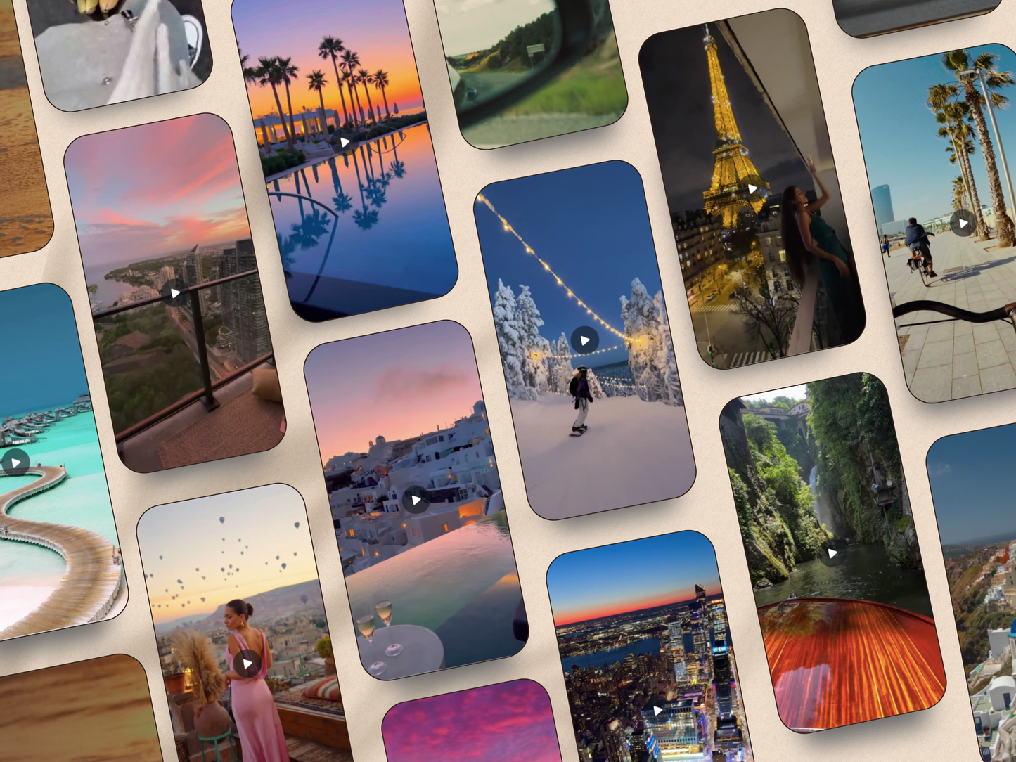 TRAVEL PACK - 430+ Faceless Aesthetic DFY Videos