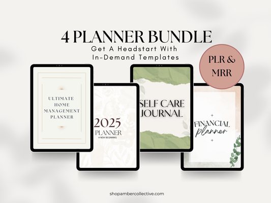 4 Planner Bundle