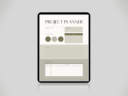 Home Management Planner