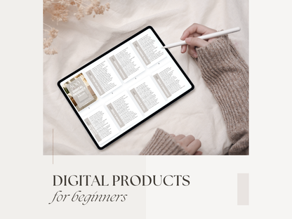 500 Digital Product Ideas