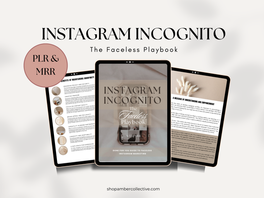 Instagram Incognito: The Faceless Playbook