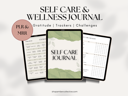 Self-Care and Wellness Journal