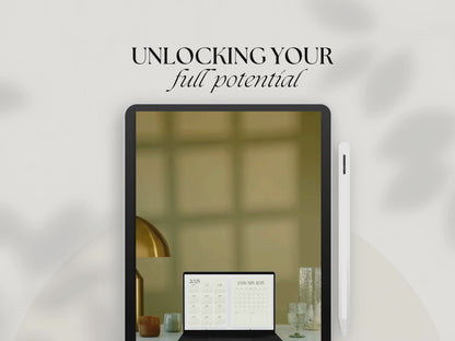 2025 Minimalist Daily/Weekly/Monthly Planner